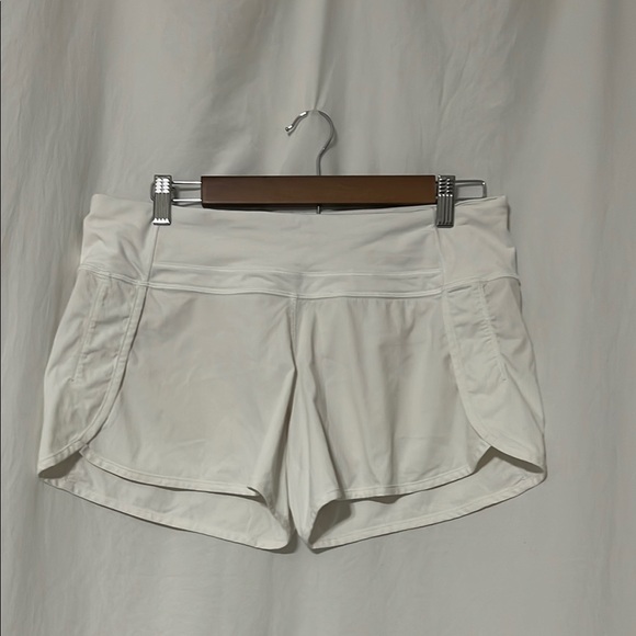 Lululemon Athletic White Shorts - Picture 1 of 6